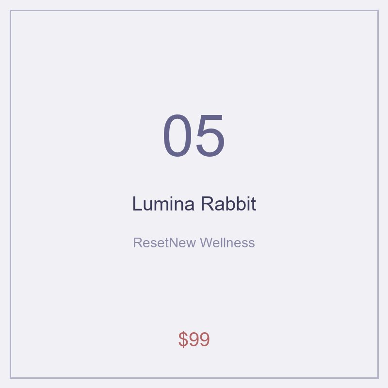 05_lumina_rabbit_placeholder Lumina™ App-Controlled Illuminating Rabbit Device - Image 1