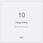 Tease™ App-Controlled Wearable Panty Device