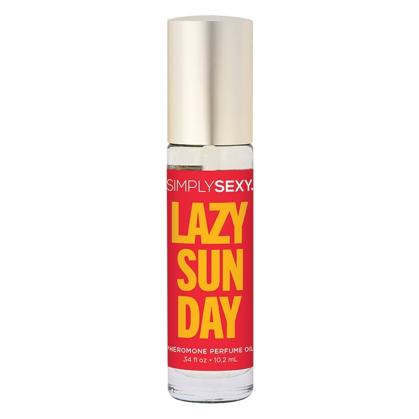 HSSY4004-10-01.jpg Simply Sexy Pheromone Perfume Oil Roll-On Lazy Sunday 0.34oz - Image 1