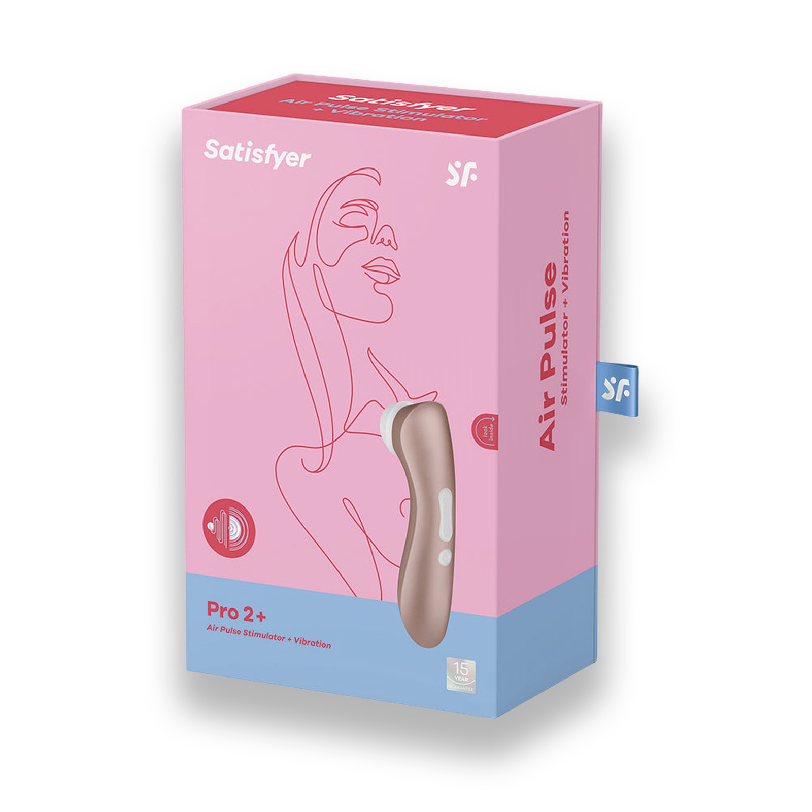 SA150 Satisfyer Pro 2 Vibration-Gold - Image 1
