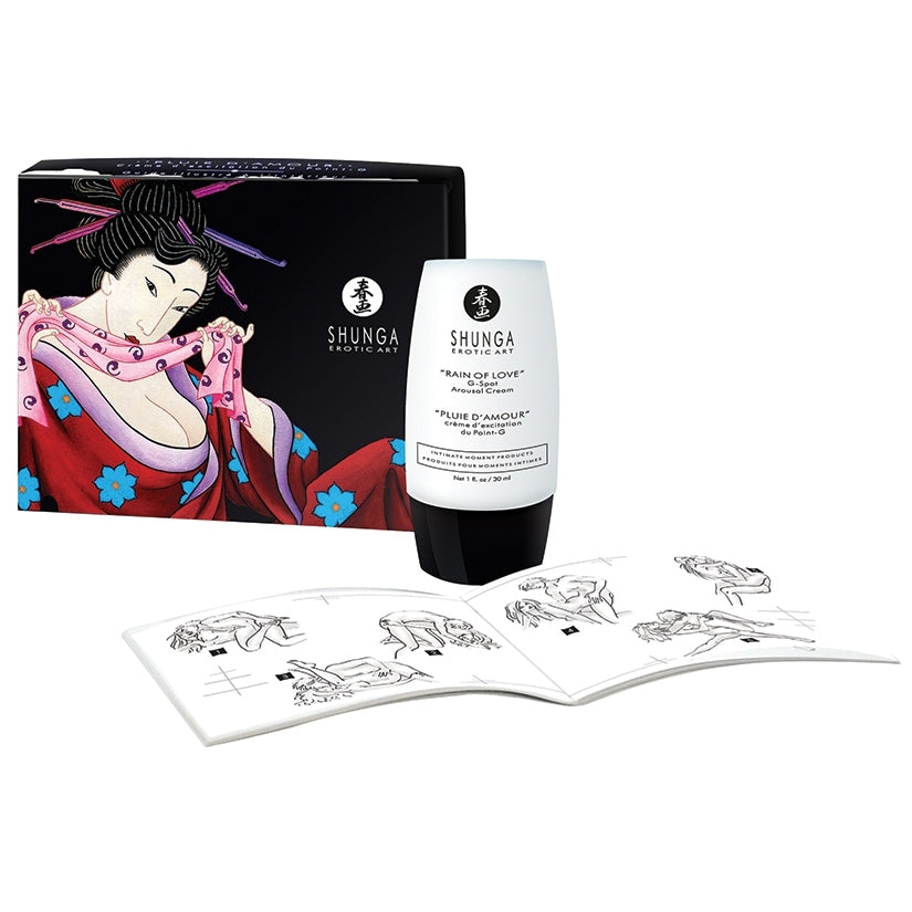 SH7500-01.jpg Shunga Rain Of Love G-Spot Arousal Cream 1oz - Image 1