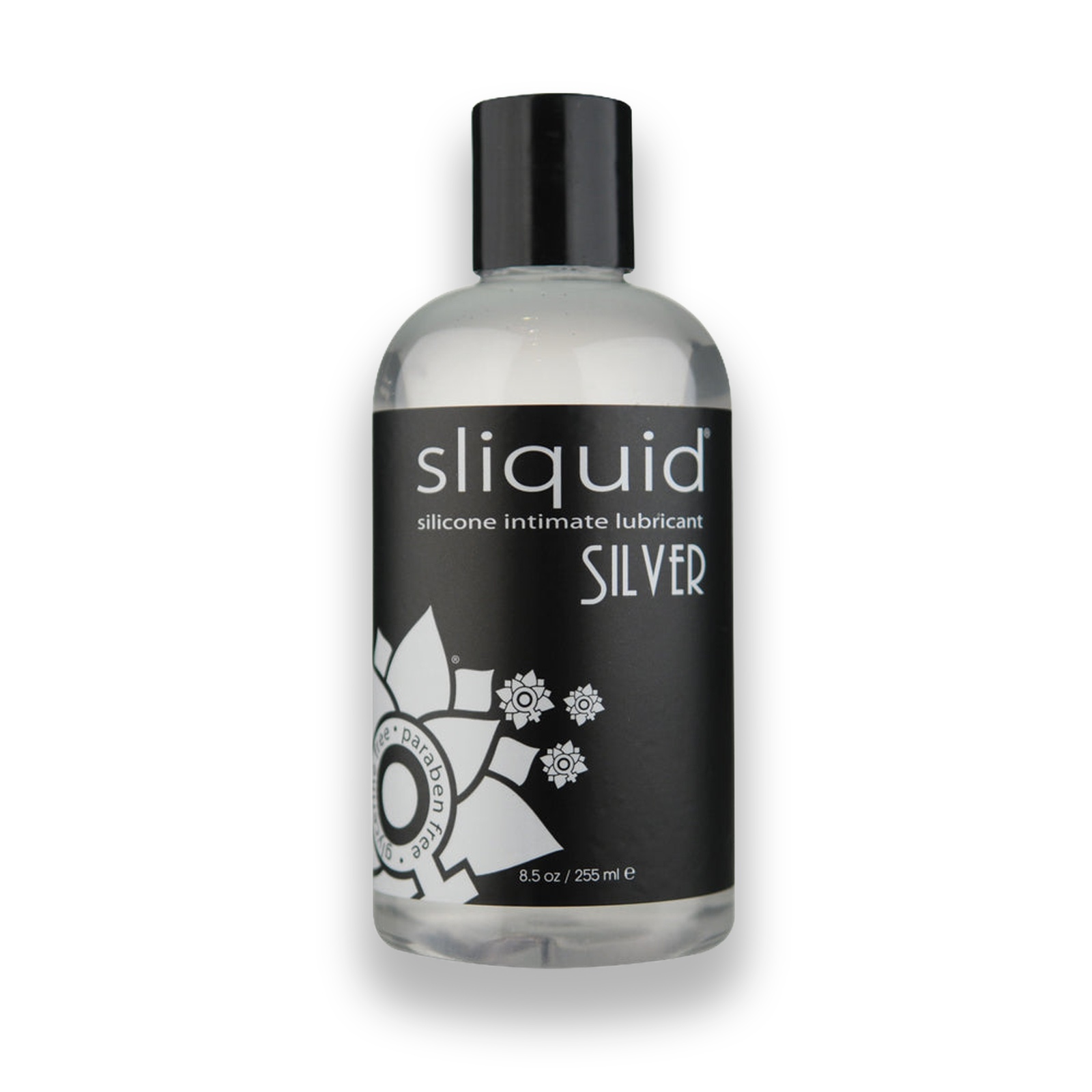 SLQ1558-01 Sliquid Silver Enhanced Silicone Lube 8.5oz - Image 1
