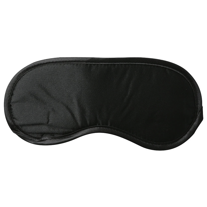 SS100-01-01.jpg S&M Satin Blindfold-Black - Image 1