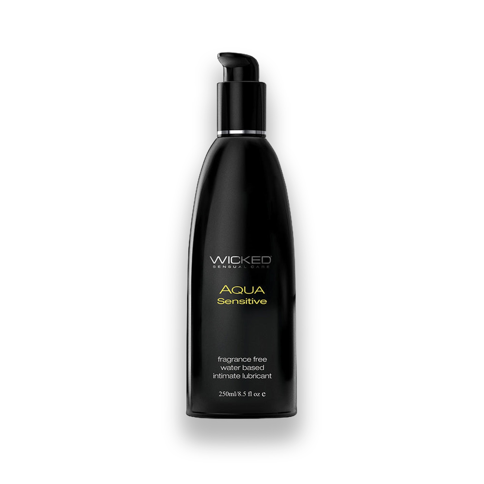 WS90208 Wicked Aqua Sensitive Waterbased Hypoallergenic Lube 8oz - Image 1